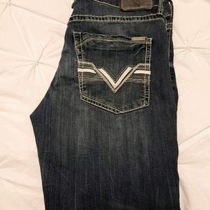 Salvage by Buckle Mens Jeans 36R (36×32)